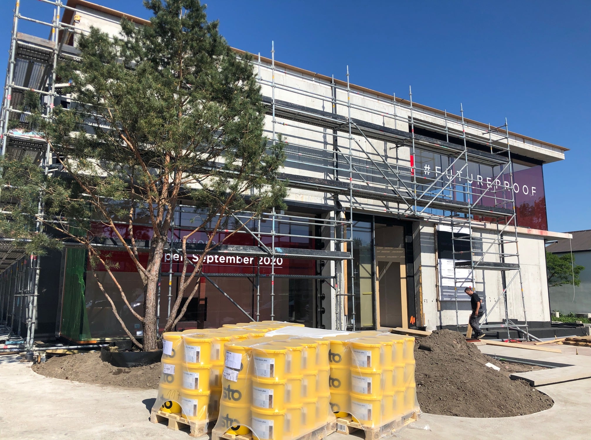 Gevelisolatie bij RR Interieur in Knokke – foto 3