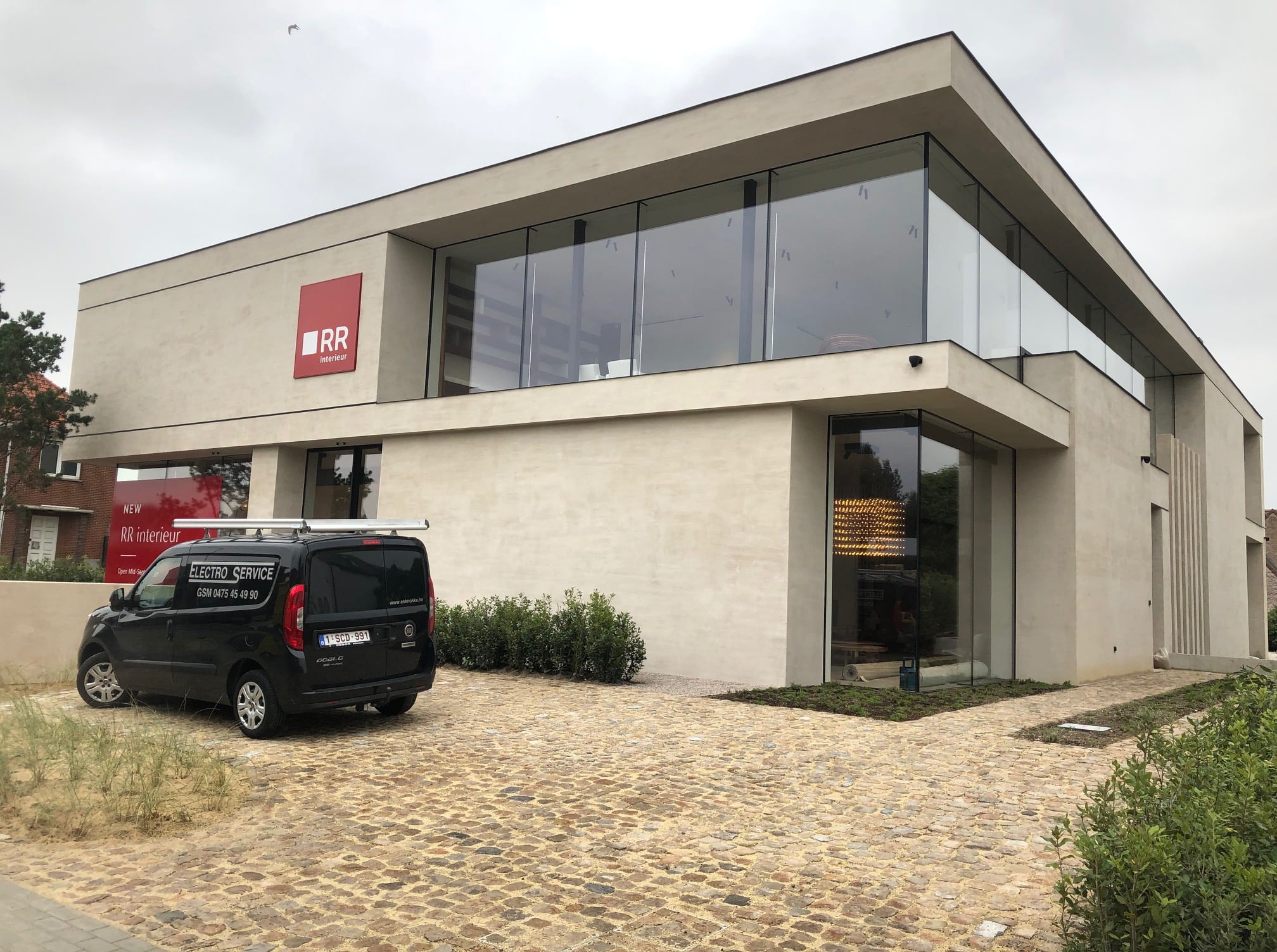 Gevelisolatie bij RR Interieur in Knokke